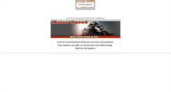 Desktop Screenshot of motor-speed.fr