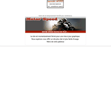 Tablet Screenshot of motor-speed.fr